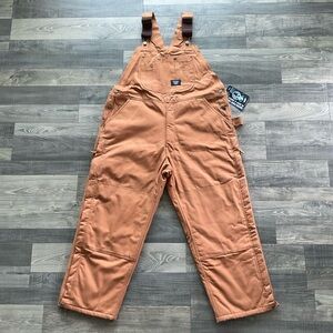 NWT Walls Blizzard Pruf 12 oz Insulated Bib Overalls Men’s XL SHORT Brown